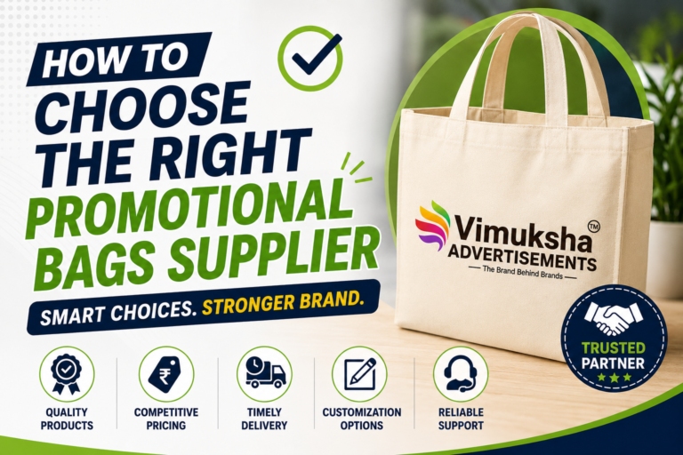 How to Choose the Right Promotional Bags Supplier for Your Business