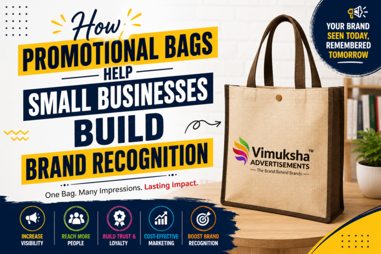 Promotional Bags for Small Businesses helping build brand recognition