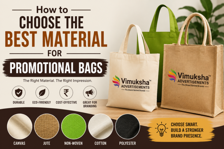 Choosing the best material for promotional bags for effective business branding