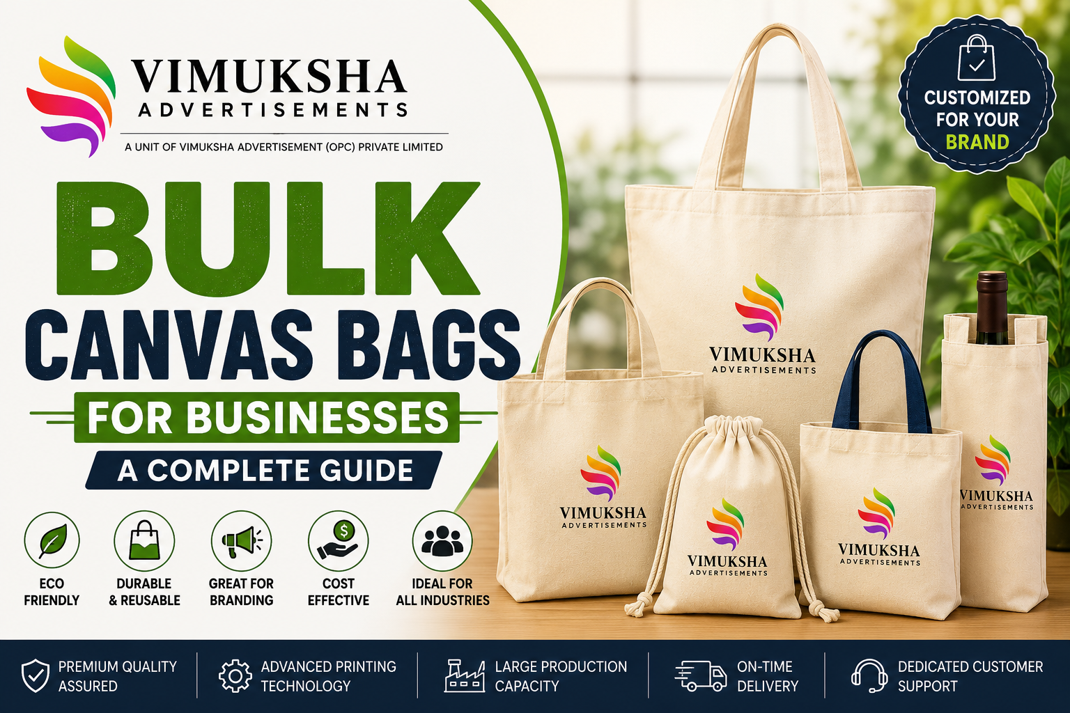 Bulk Canvas Bags