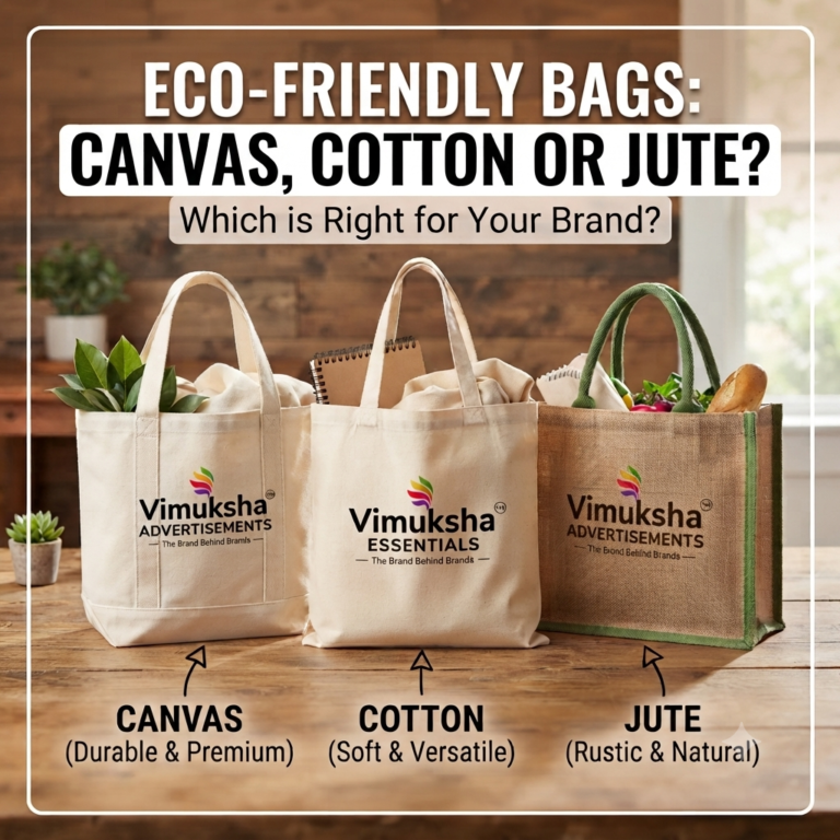 Canvas, Cotton, or Jute: Which Eco-Friendly Bag Is Right for Your Brand?