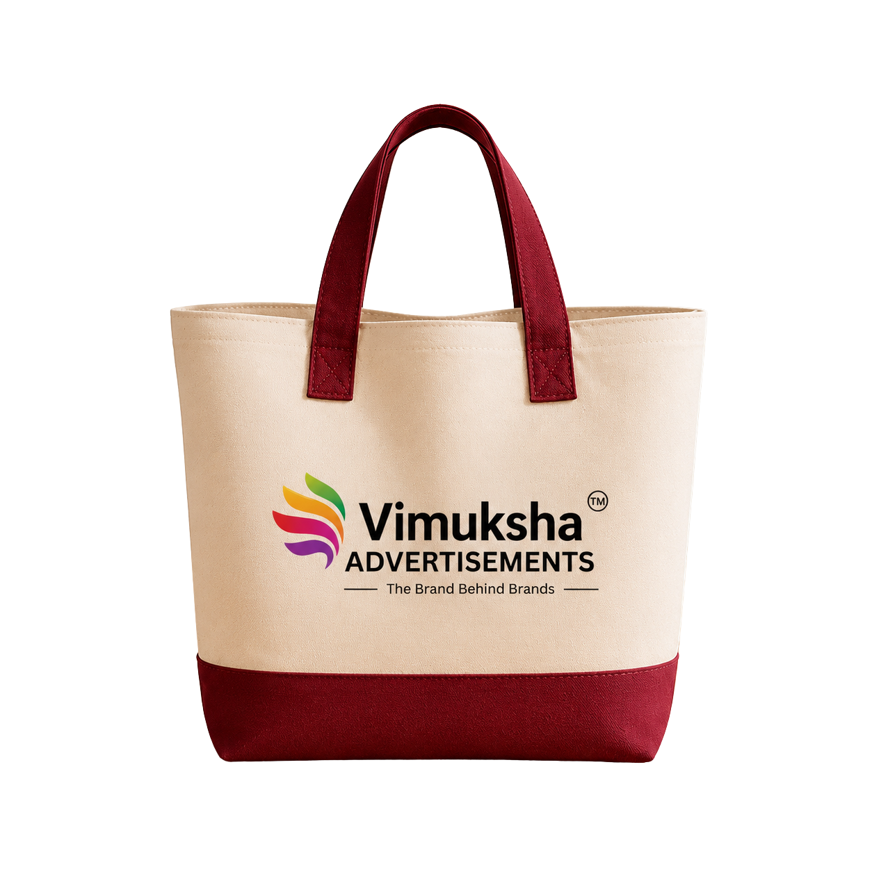 Contrast Handle Totes