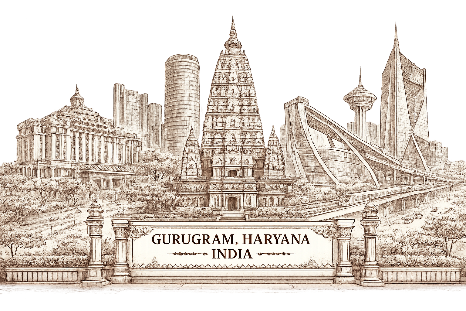 Agartala Skyline
