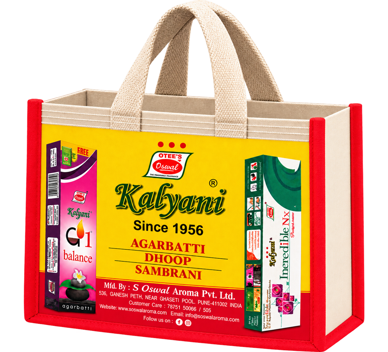 Dhoop / Agarbatti Promotional Bags